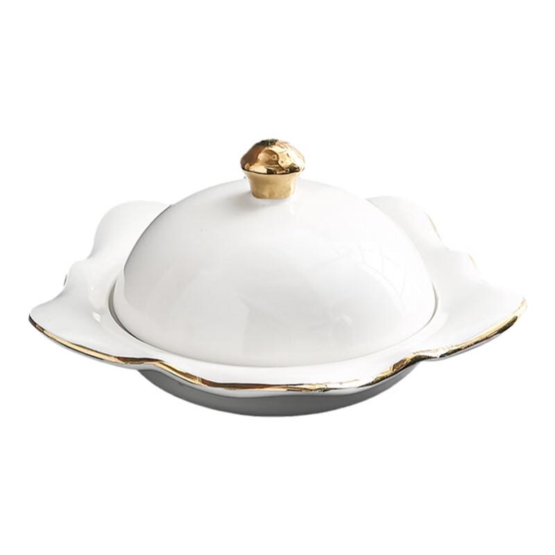 Premium Ceramic Lidded Stewing Pot