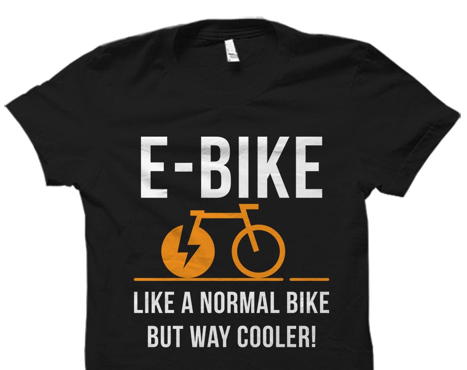 Electric Bike Shirt. Electric Bicycle Shirt. E-Bike Shirt. E-Bike T-Shirt. E-Bike Gift. Electric Bike Gift #OS3509 S