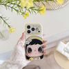 iPhone17promax mobile phone case cute women's all-inclusive Apple 17/15 protective case 16promax trendy brand