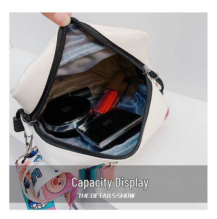 2024 Cartoon Crossbody Bag for Kids - Versatile, Stylish, Quirky Student Shoulder Handbag.