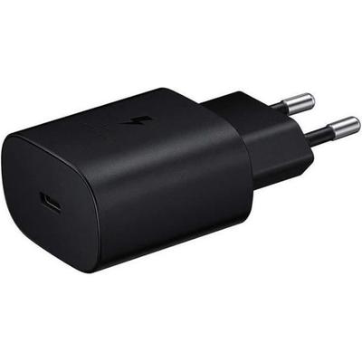 Snelle 25W Netvoeding - Samsung - Zwarte Adapter - Snel opladen - Compatibel A13 tot A73 5G