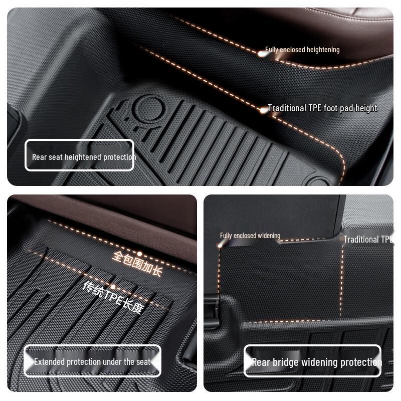Cheliyou TPE Full Surround Car Floor Mats for Geely Models