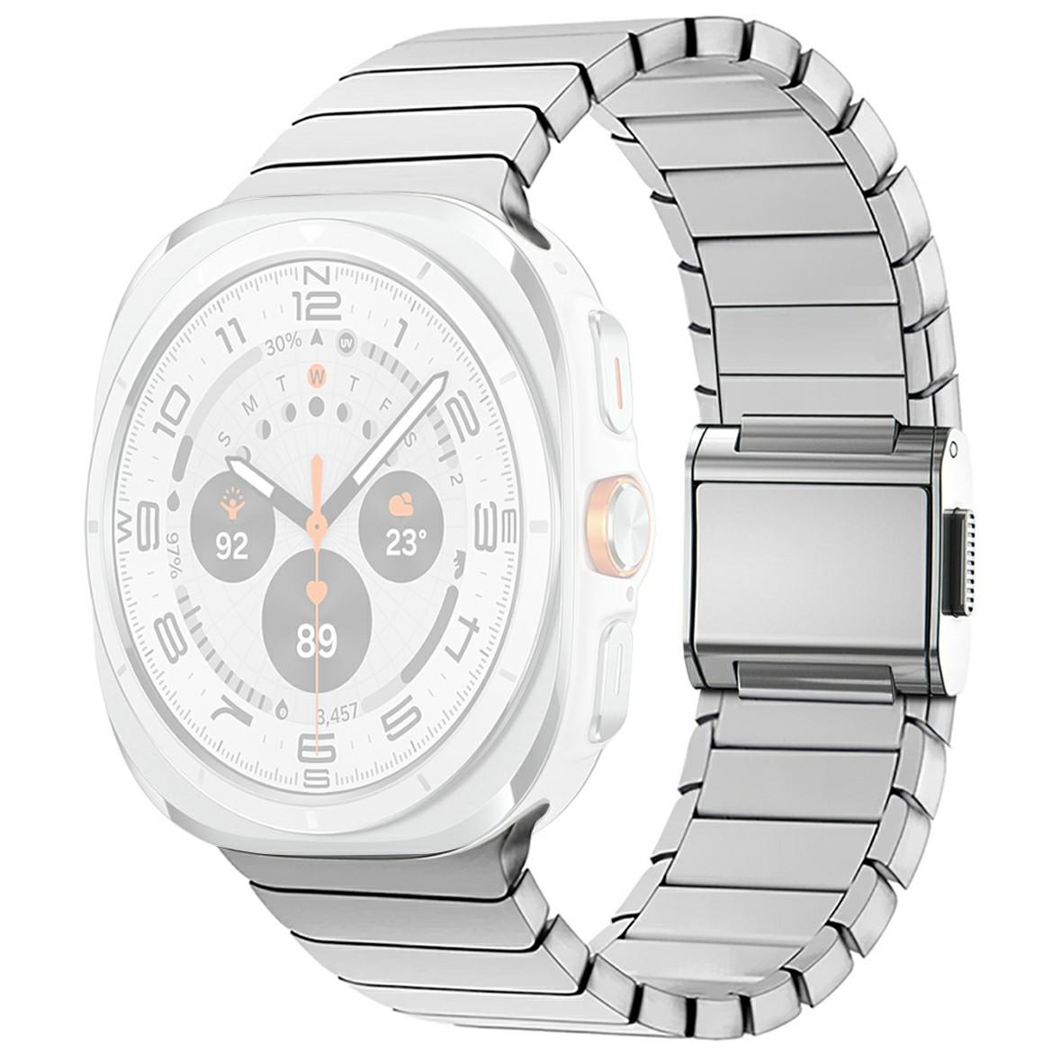 

For Samsung Galaxy Watch Ultra 47mm Band Titanium Alloy Replacement Watch Strap D