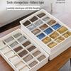 Large Capacity Drawer Organizer Box for Underwear, Socks, Bras, and Pants