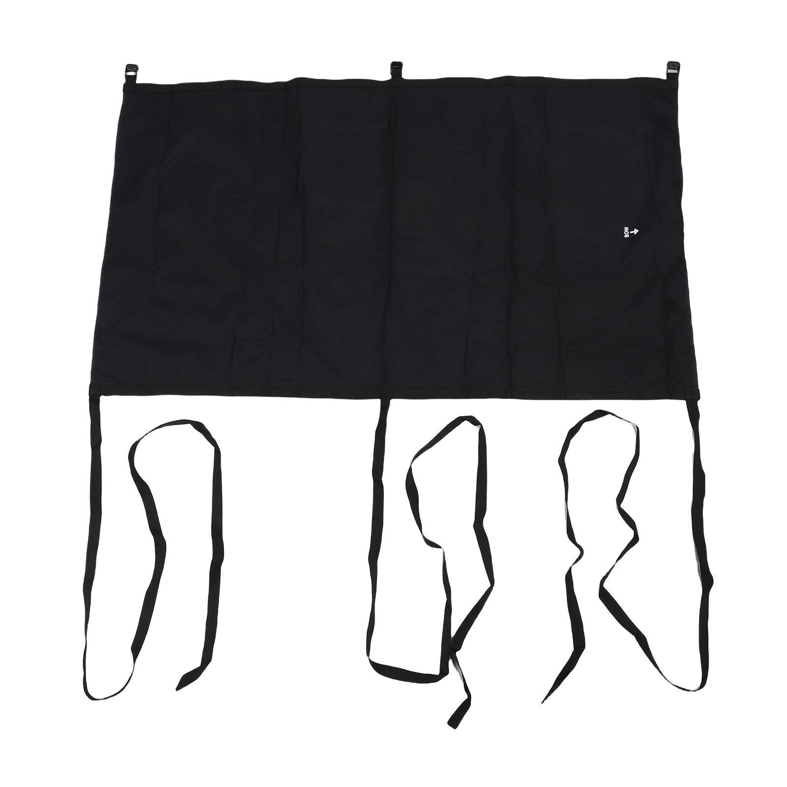 

Крышка кокпита каяка 420D Оксфордская ткань Водонепроницаемая Легкая Регулируемая Защитная Кокпит каноэ C 30in X 51in / 76.2cm X 129.54c