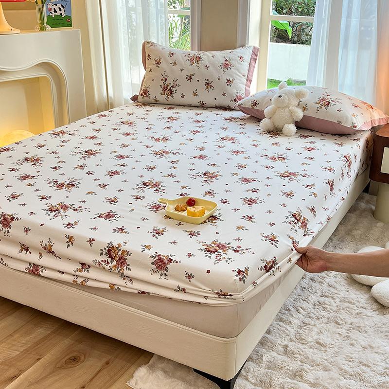 100% cotton Class A maternal and infant grade pure cotton abraded mattress single-piece bedspread Simmons mattress cover protective cover