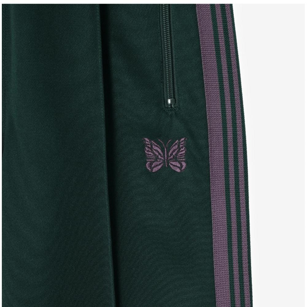 NeedleS Men S Long pantS Poly Smooth Straight Track pantS B Green