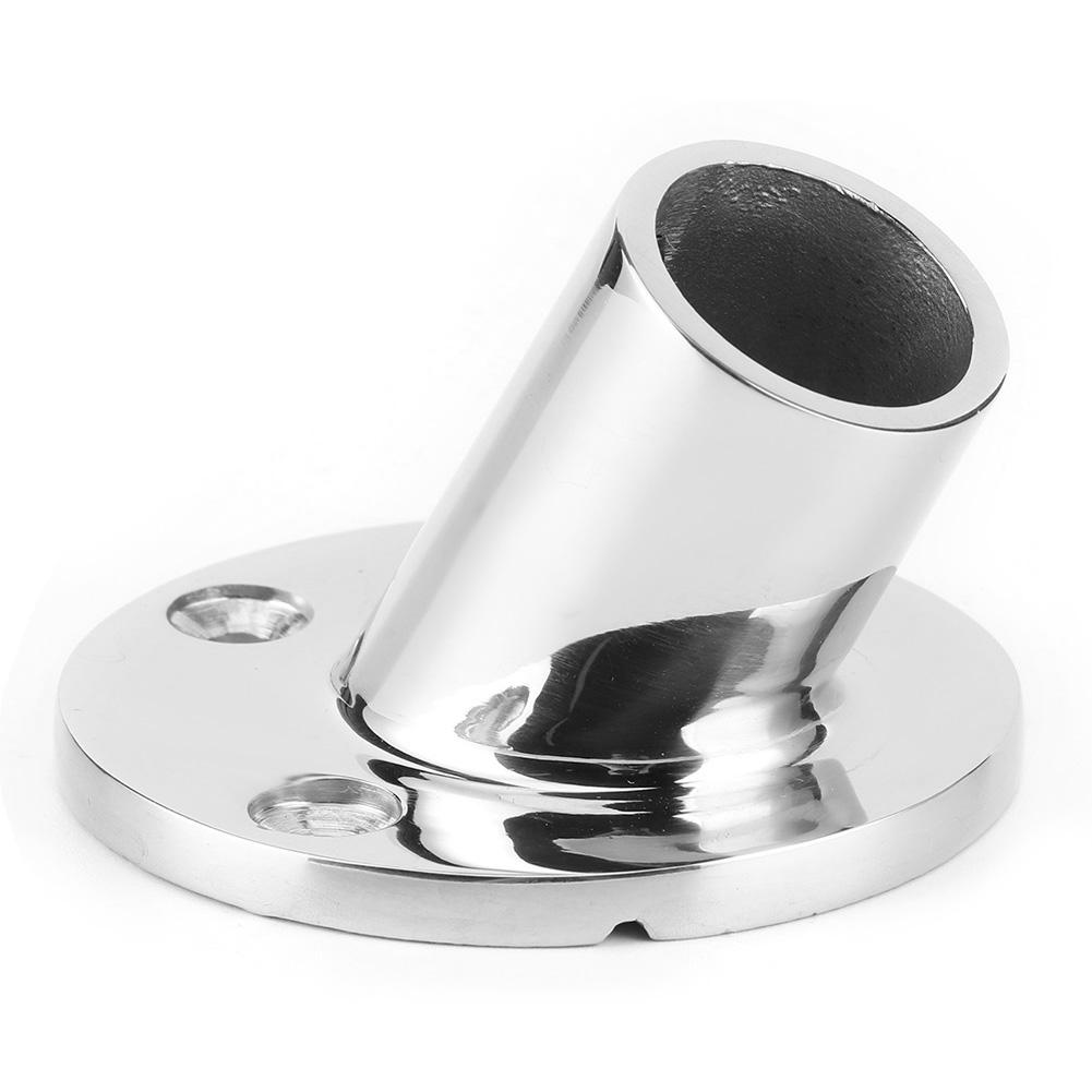 

316 Stainless Steel Round Base 60 Degree Hand Rail Fitting Accessories for 22MM 7 8in Pipe