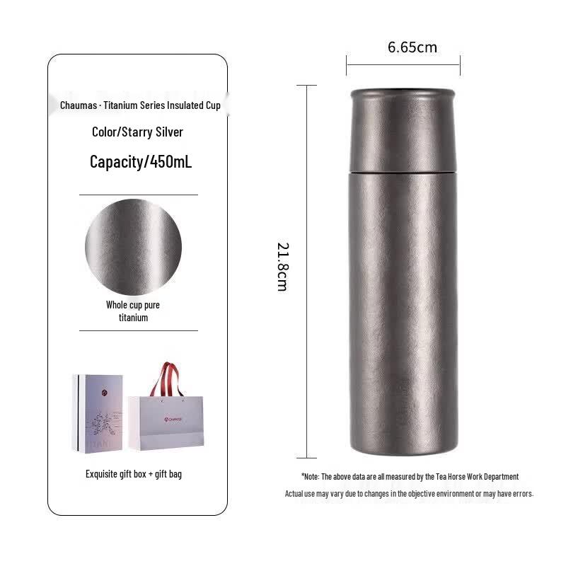 Fuguang Tea Master Pure Titanium Portable Tea Infuser Flask