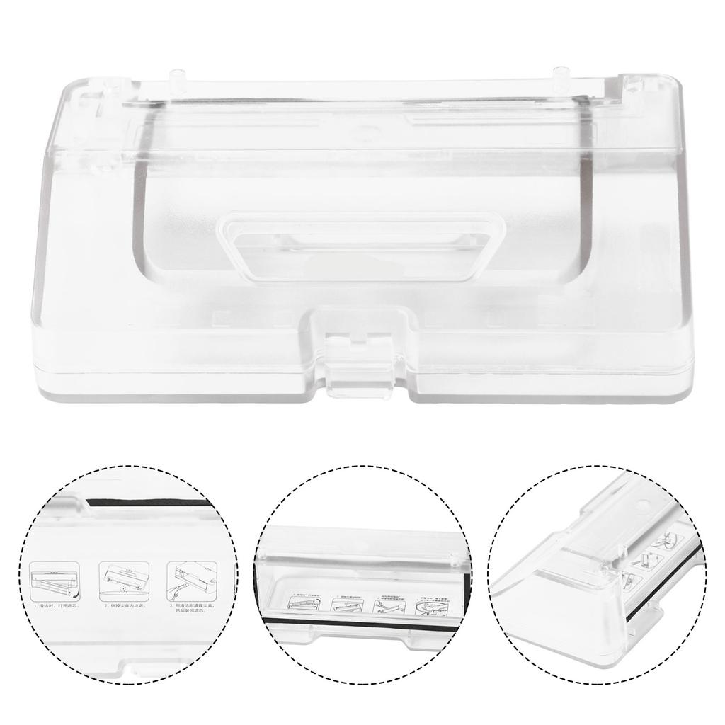 Convenient Dust Container for WYZE Robot Vacuum Cleaner WVCR200S  Efficient Fine Dust Capture  Enhance Machine Efficiency