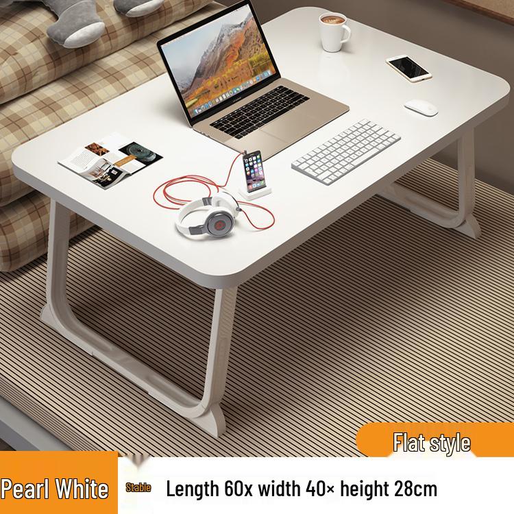 Compact Folding Bedside Table - Study Desk & Laptop Stand