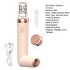 2-In-1 Electric Eyebrow Trimmer Multi-functional Painless Facial Hair Epilator Waterproof Cordless Women Brow Hair Shaver Remover