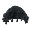 Trendy Youth Tassel Hat Adjustable Teen Hat Breathable Turban Headscarf Hat for Casual and Outdoor Activity