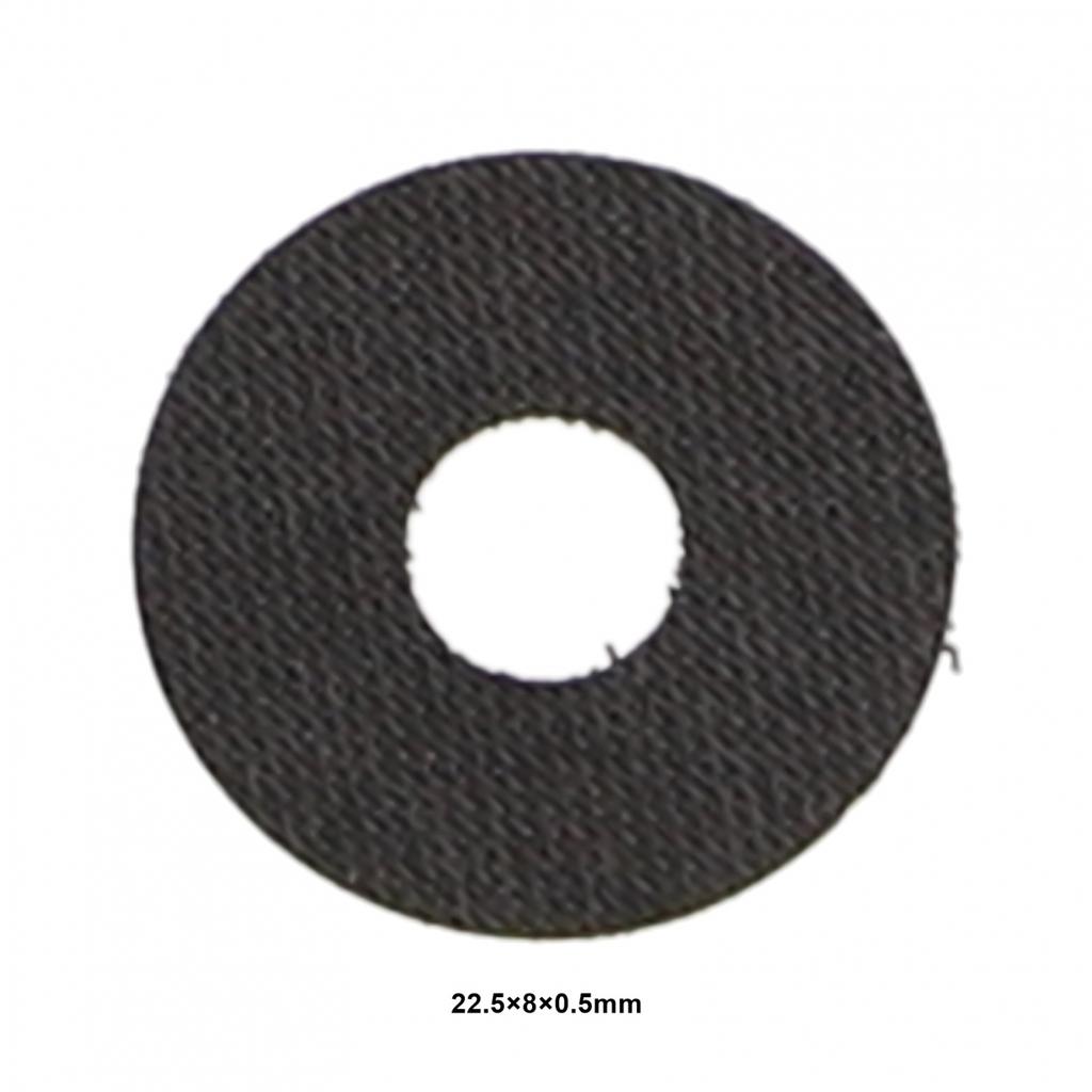 Black Washers Wheels Brakes 17.5×6.5×0.5mm 18×8×0.5mm 21.1×10.1×0.5mm