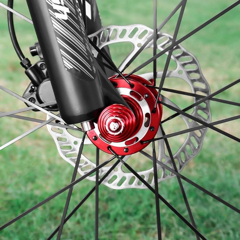 Bicycle Rear Wheel Hub Nut Lock Screw Aluminum Alloys Road Bicycle Hub Screw Bicycle Wheel Hub Axles Nut Replacement