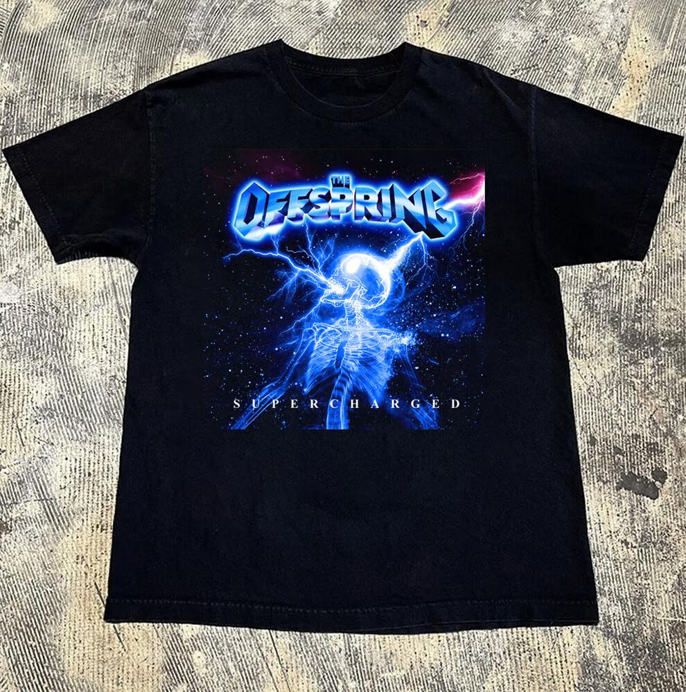 New The Offspring SUPERCHARGED Gift For Fans Unisex S-5XL Shirt NW02_466