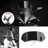 Adjustable Clip On Windshield Extension Spoiler Wind Deflector