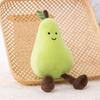 Cute Expression Fruit Doll Eggplant Banana Duck Pear Expression Doll Children's Plush Toy Grabbing Machine Doll Gift