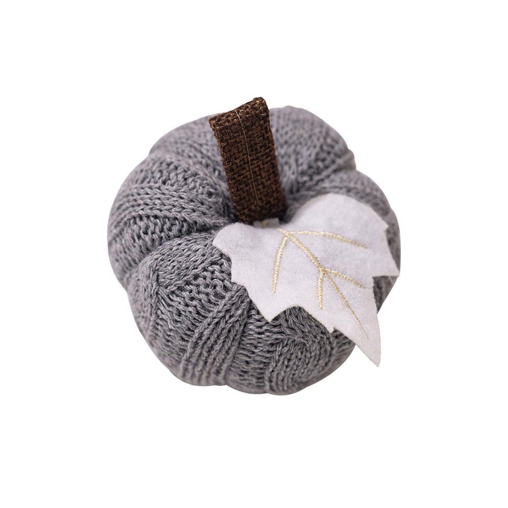 Reusable Thanksgiving Pumpkin Ornament Polyester Fabric Autumn Harvest Home Decoration For Door Wall Fireplace