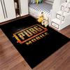 """Gaming-Teppich mit PUBG Mobile Logo, Schwarzer Hintergrund für Gamer" Geeignet für den Einsatz als Antirutschmatte für Wohnzimmer-, Schlafzimmer-Sofas"""