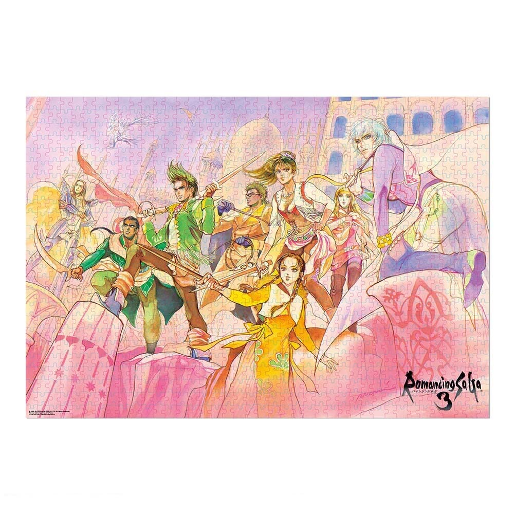 

Romancing Saga 3 Пазл из 1000 деталей белый