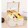 Sound Music Box With Elegant Rotating Jewelry Designs ABS Metal Wind Up Music Box for Relaxation & Decorative Use