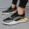 2025 Summer Popular Web Red Knit Men's Shoes Breathable Sports Casual Climbing Cool Anti-slip Wear-resistant Men's Shoes