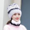 Berretto Classico in Peluche di Pelliccia Sintetica Spesso Antifreddo Elasticizzato Maglia Cappelli Leggero Elastico Calotta Cranica Soffice Scalda Orecchie Berretti da Donna