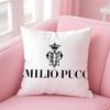 Brand E-Emilio Pucci Srls Cushion Cover Comfortable Reversible Pillow Cover Ideal For Car Sofa Bedroom & Beyond