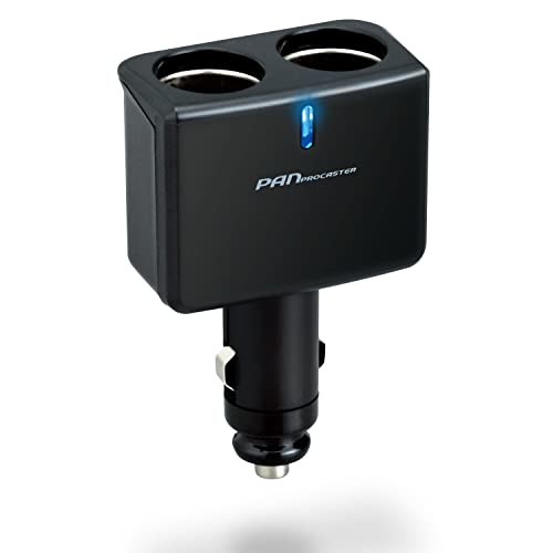 

SEIWA Автомобильные аксессуары Разветвитель гнезда прикуривателя 2-гнездовой Универсальное гнездо Тип V IMP099