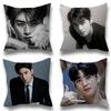 Singer Cha Ido EunWoo   Pillow Anime Pillow Sofa Bed Head Pillow Cover Cushion Cover 45x45 Cm Fashion