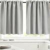 blackouts Curtain Short Panels Window Treatments for Small Window Thermals Insulation Rod Pocket