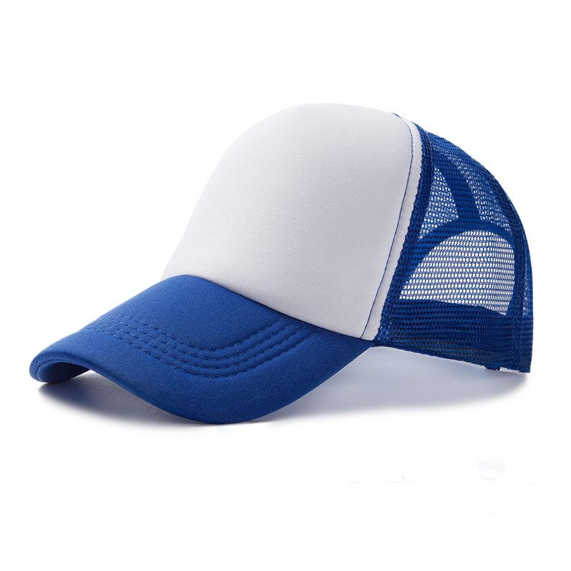 Truck cap Sponge mesh Solid color duckbill cap Sunscreen breathable sun hat