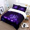 Neon Musical Symphony. Bedding Sets Duvet Covers Pillowcases(1* Duvet Cover 2* Pillowcases Without Duvet Insert)