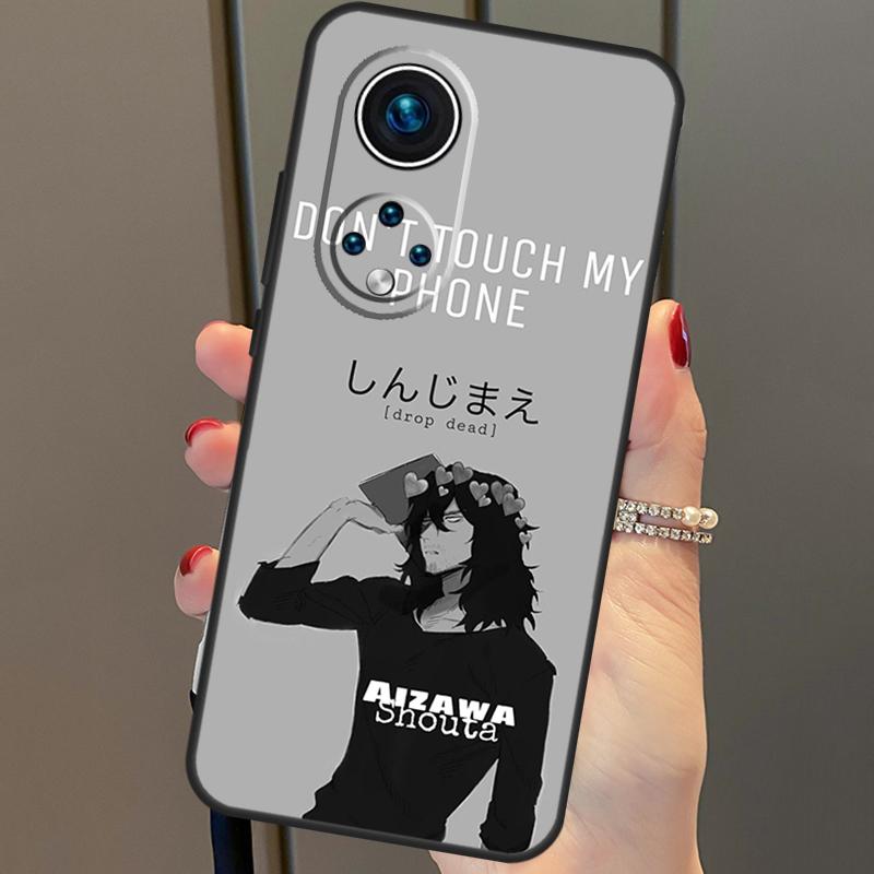 Aizawa Shouta My Hero Academia For Huawei P40 Lite P20 P30 Pro Nova 9 Nova 5T P Smart 2019 Case For Honor 50 8X 9X 10i