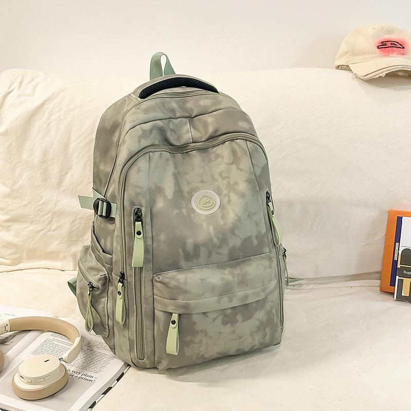 

Школьный рюкзак Модный школьный рюкзак Темная серия Устойчивый к пятнам Ленивый ветер граффити Легкий рюкзак для новорожденных