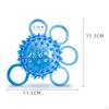 Handheld Grip Ball Five Strengthening Massage Squeeze Stress Strength Training for Adults Athletes