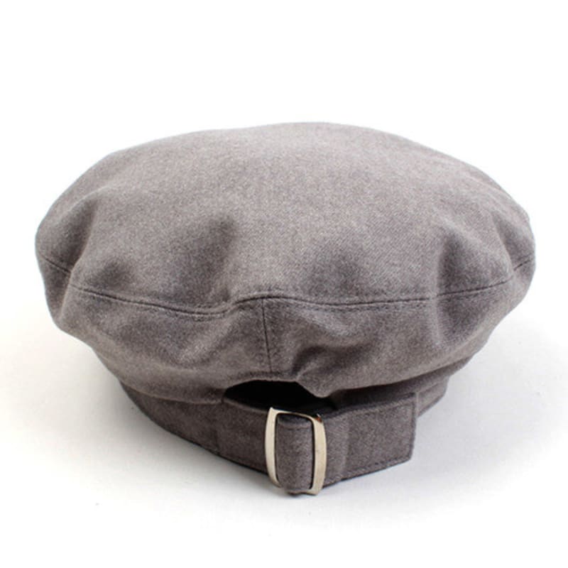 Universal Chemistry Belted Gray Wool Beret woolBeret