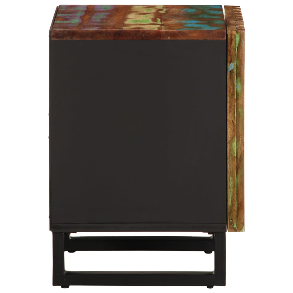 Nightstands 2 Pcs. 40x34x46 Cm Solid Reclaimed Wood