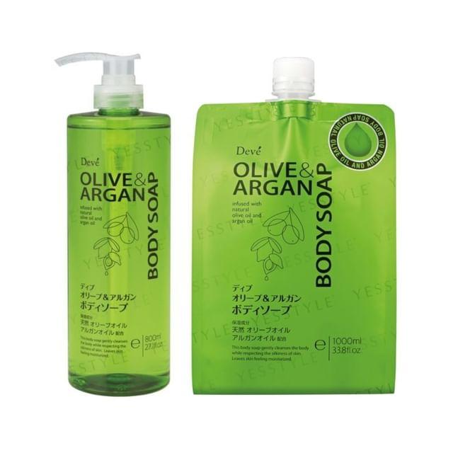 KUMANO COSME - Olive & Argan Body Soap 800ml