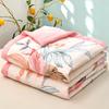 Summer Cool Cotton Quilt: Lightweight, Printed, for Double or Single Bedding