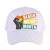 2026 Black History Adult Cap Summer Women Unisex Peaked Hat Fashion Casual Adjustable Printed Baseball Caps