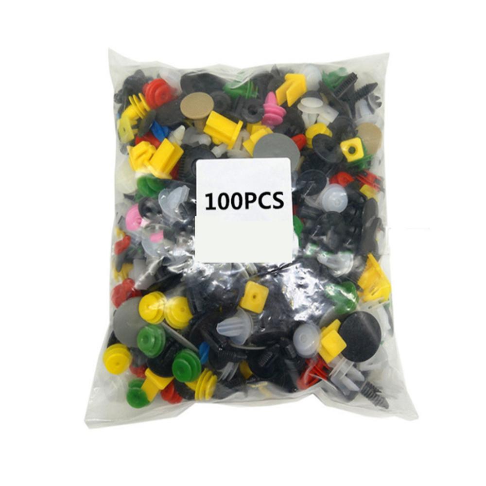 100pcs Mixed car Fastener for Citroen Grand C4 Picasso/Aircross/DS3/C Elysee/C3 Picasso/C3/C5 100PCS