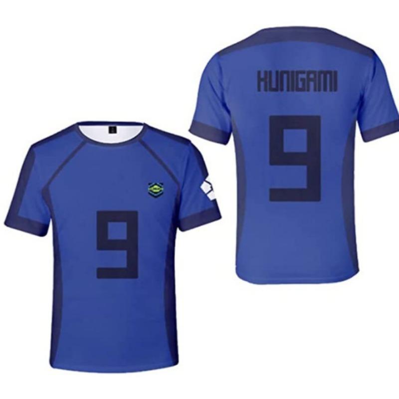 Summer Round Neck 3D Printed Jersey Fashionable Casual Short Sleeved Men's T-shirts