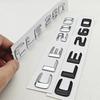 3D ABS Car Letters Logo CLE200 CLE260 Badge Rear Trunk Emblem Decals For Mercedes Benz CLE Class CLE 200 CLE260 Accessories