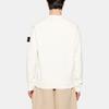 STONE ISLAND Loose Fit Solid Color Crew Neck Long Sleeve Sweatshirt Men Sweatshirt White K1S156100020S0060-V0193