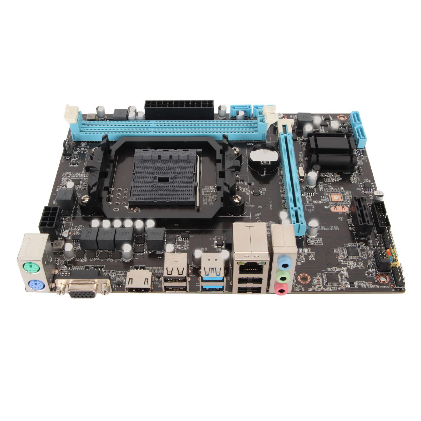 

Desktop Motherboard A88 Dual Channel DDR3 SDRAM 24pin 8pin Power PCI ExpressX16 X1 Micro ATX