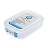 Refrigerator Organizer Bin with Lid Stackable Large Capacity Food Grade Fridge Container Storage Box for Meat Vegetable