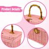 Handwoven Storage Basket Gift Decorative Case Display Suitcase Organizer for Themed Party