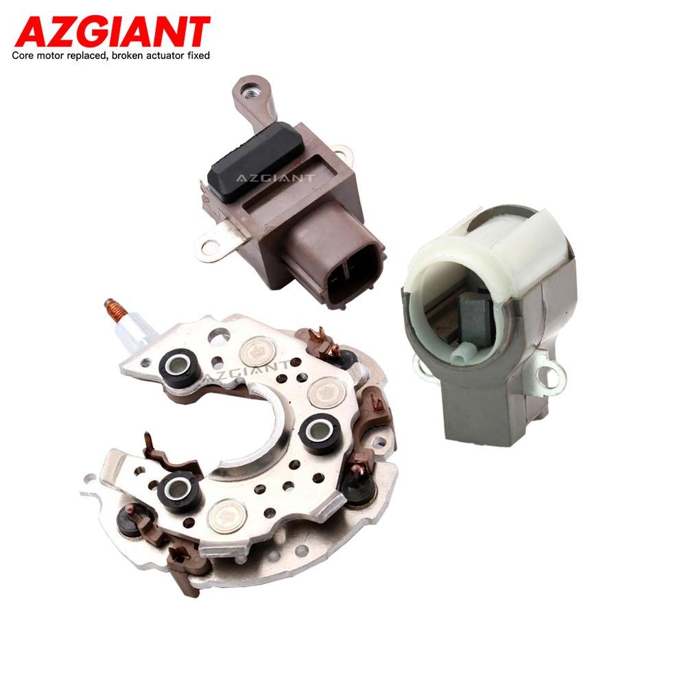 AZGIANT Generator Rectifier Bridge Carbon Brush Holder Regulator For Toyota Lexus Scion Honda Ford Lincoln Saturn Chevrolet